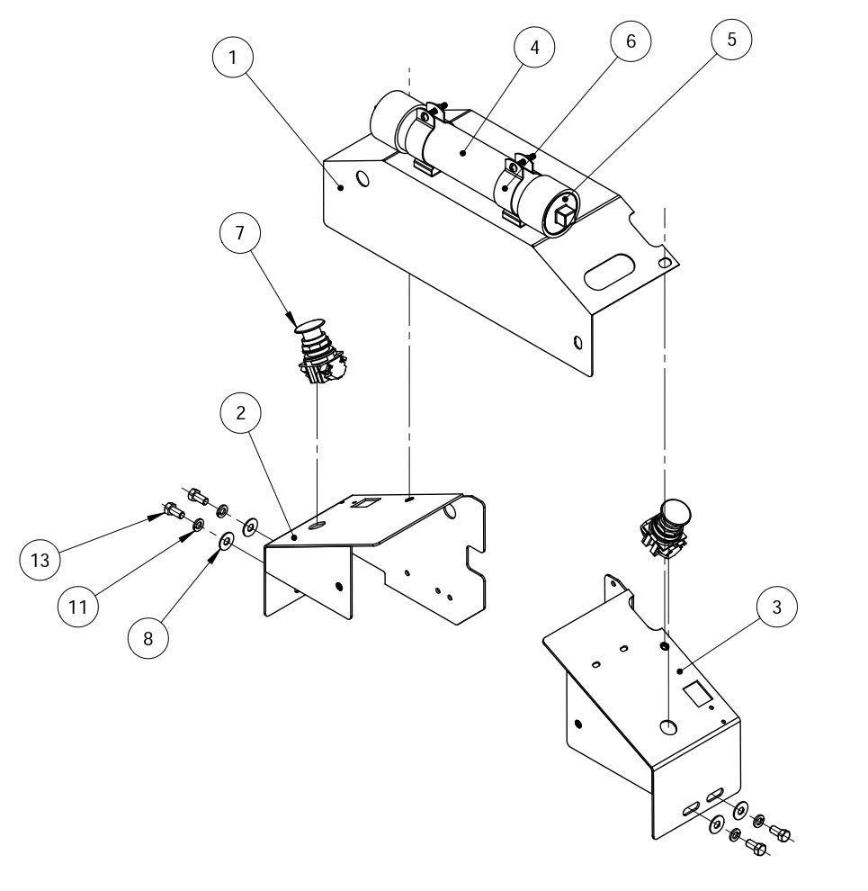 MC-650 Belt Guard Assembly Parts By Miller Curber