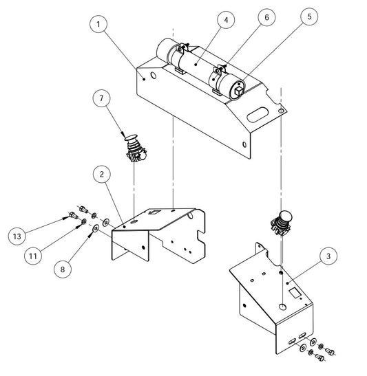 MC-650 Belt Guard Assembly Parts By Miller Curber