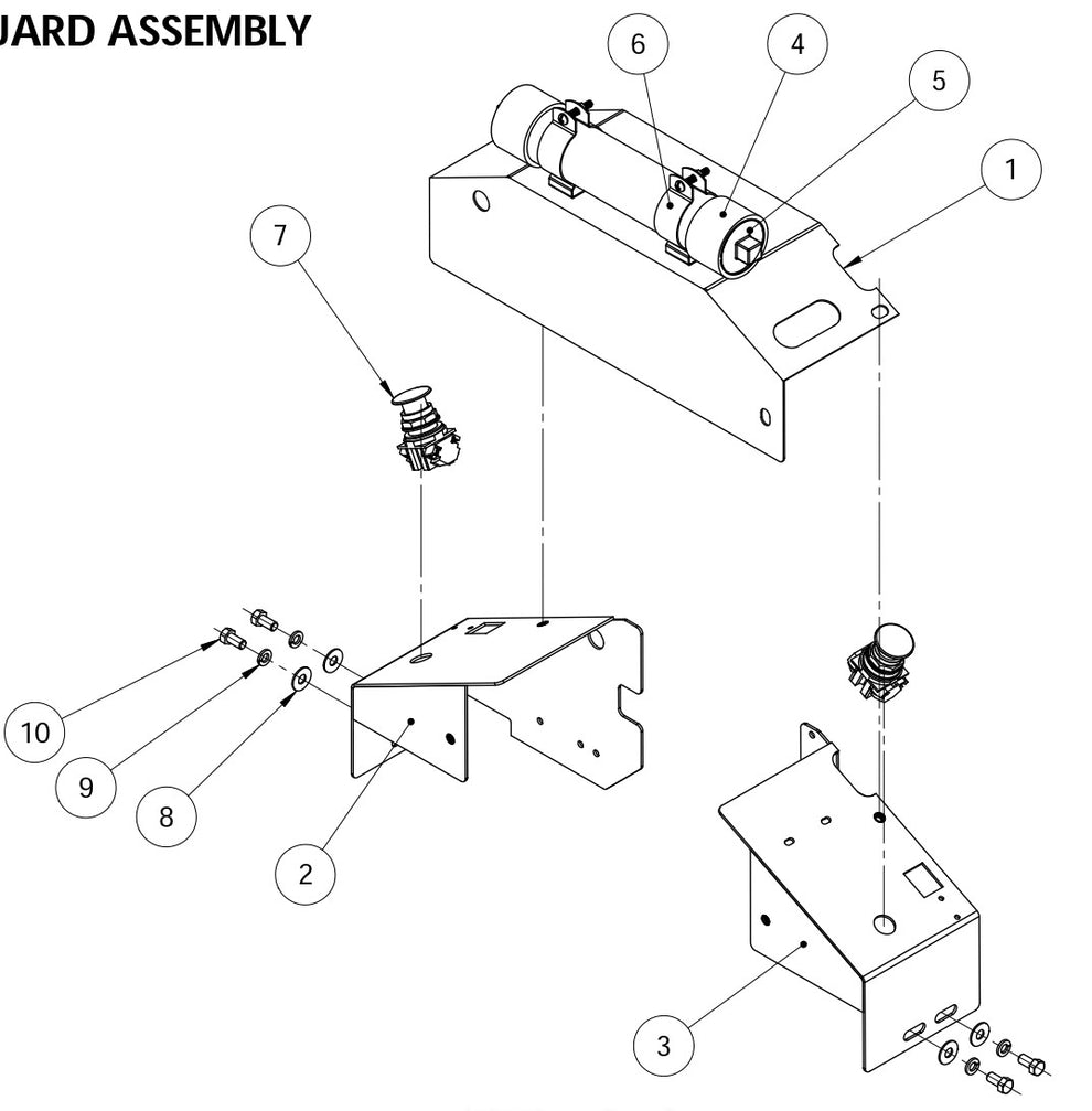 MC-750 Belt Guard Assembly Parts By Miller Curber
