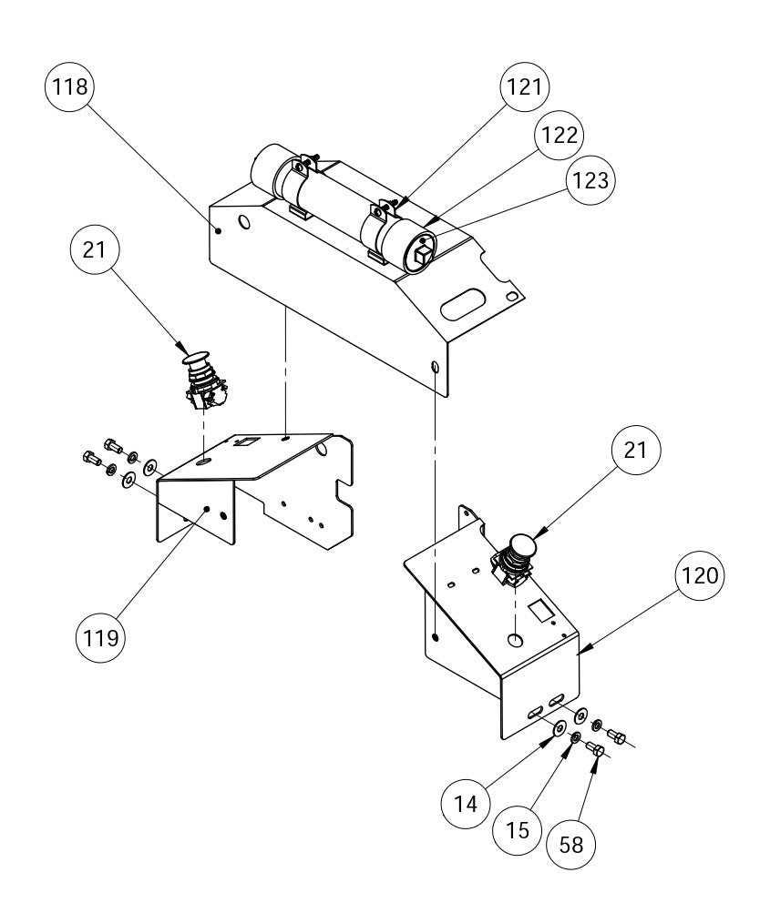 MC-850 Belt Guard Assembly Parts By Miller Curber