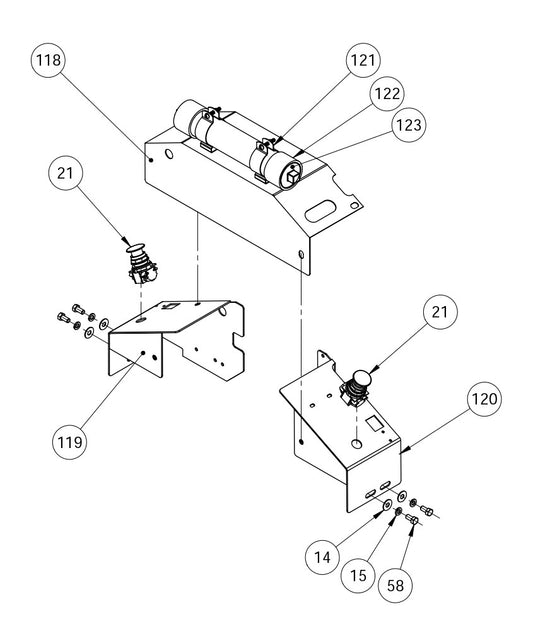 MC-850 Belt Guard Assembly Parts By Miller Curber