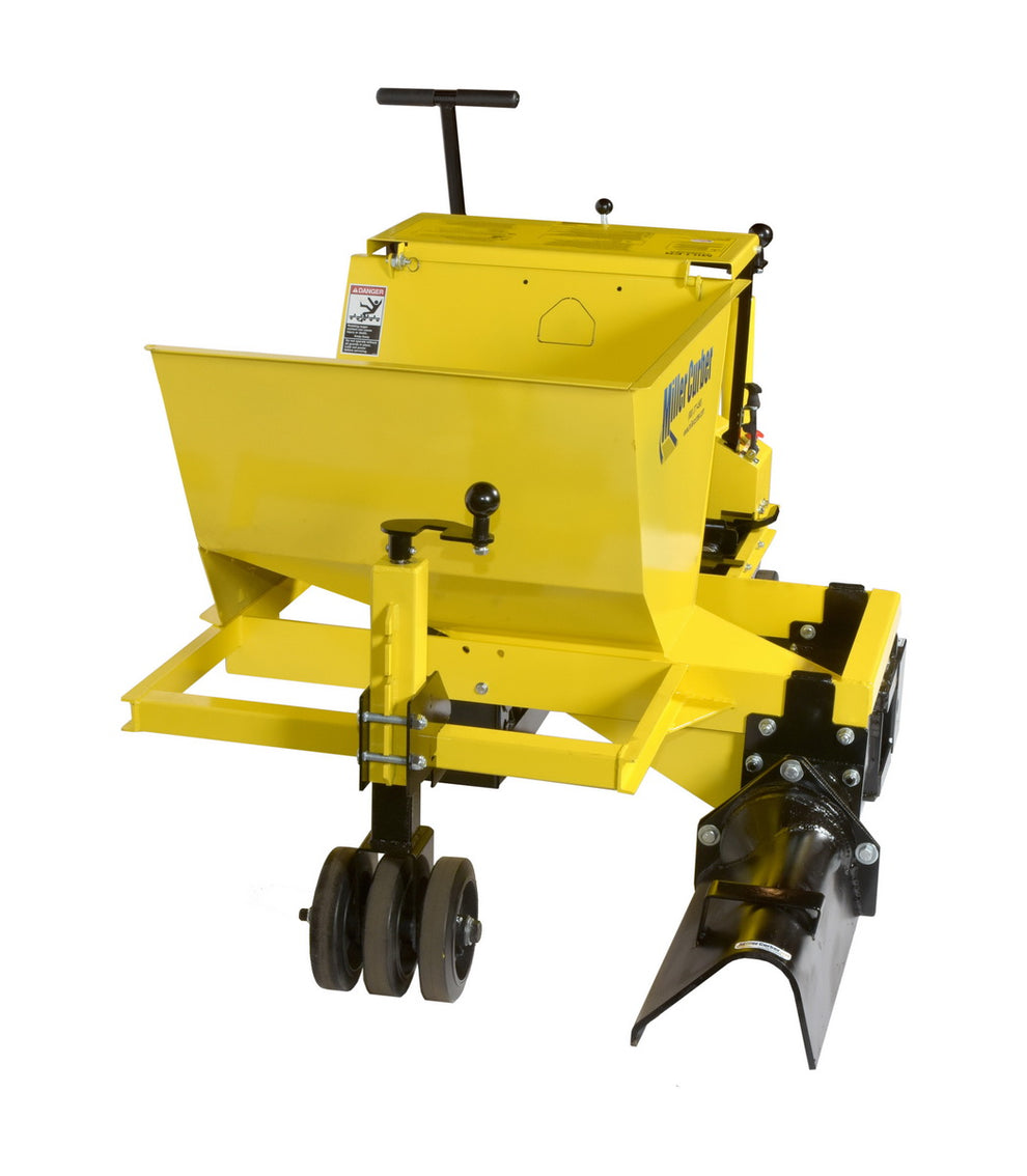 45018-09 6" Solid Auger, 9" Long fits MC-655 Curb Machine by Miller Curber 4501809