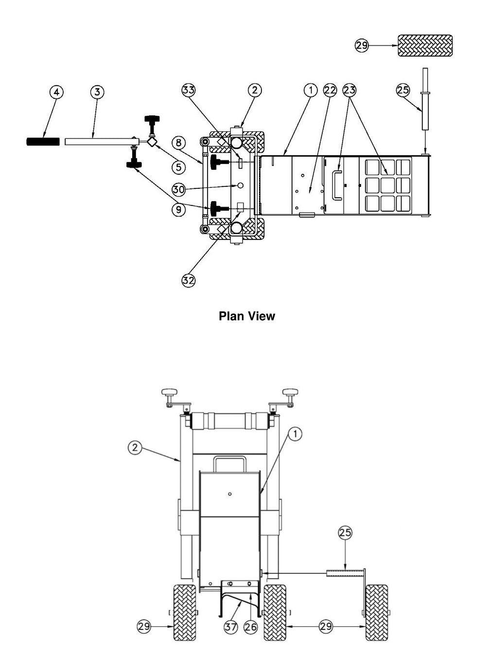 MC 350 Landscape Curbilder Parts By Miller Curber 