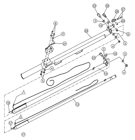 MLT Mast Assembly Parts by Multiquip