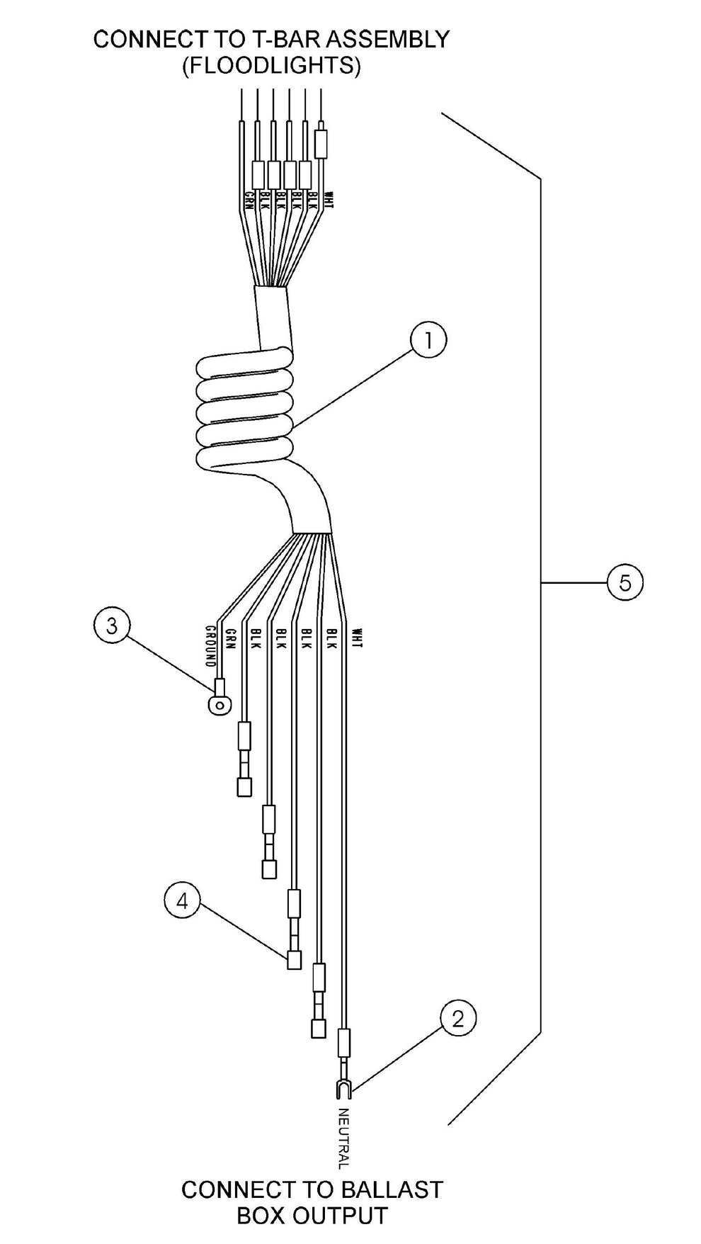 MLT Coil Cord Assembly Parts by Multiquip