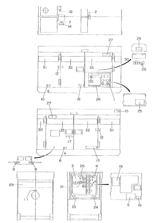 DCA20SPXU2 Nameplate and Decals Assembly Parts