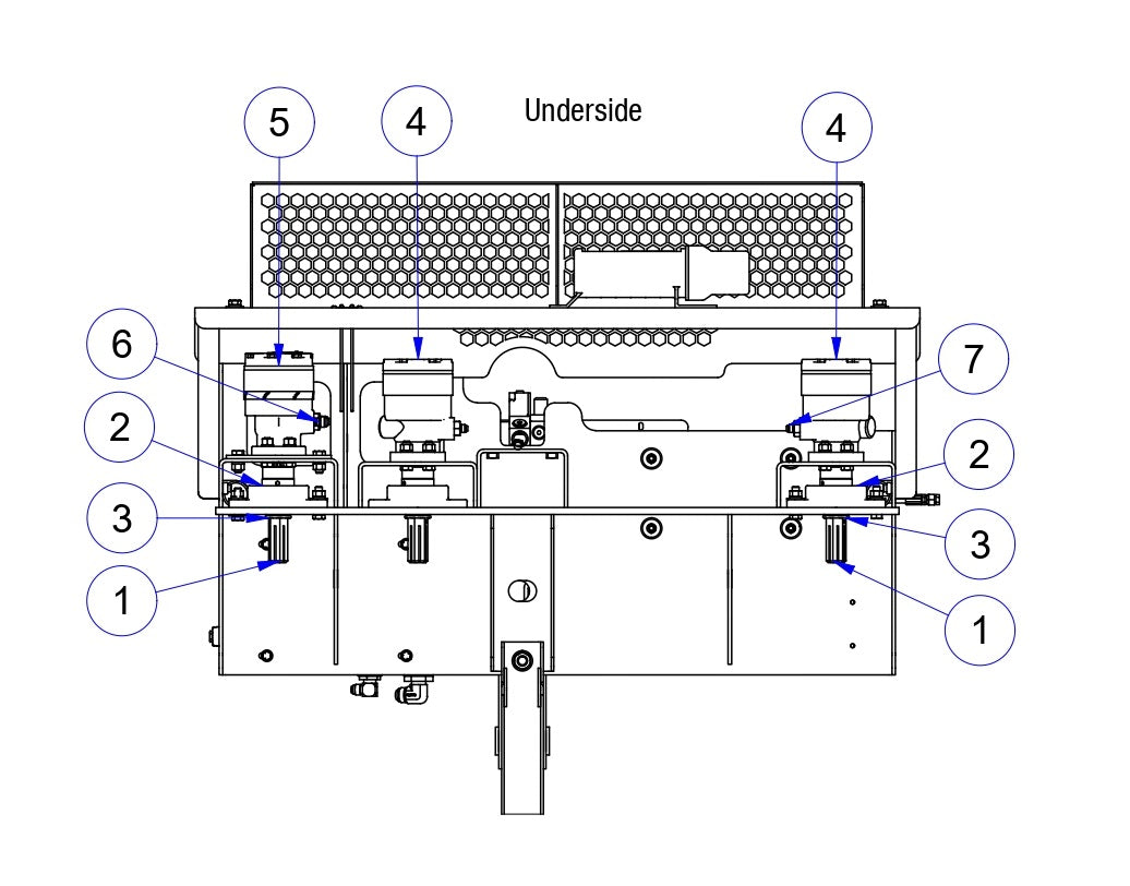 TRTP75 Motor End, Motor Assembly Parts by Allen Engineering