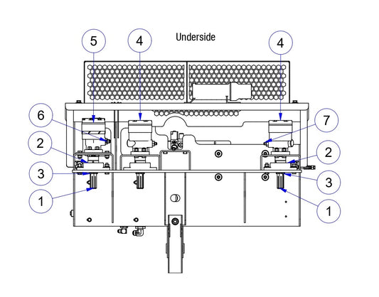 TRTP75 Motor End, Motor Assembly Parts by Allen Engineering