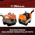 0175450612 Bolt, Flange for Multiquip Mikasa MRH601DS Walk Behind Tandem Roller