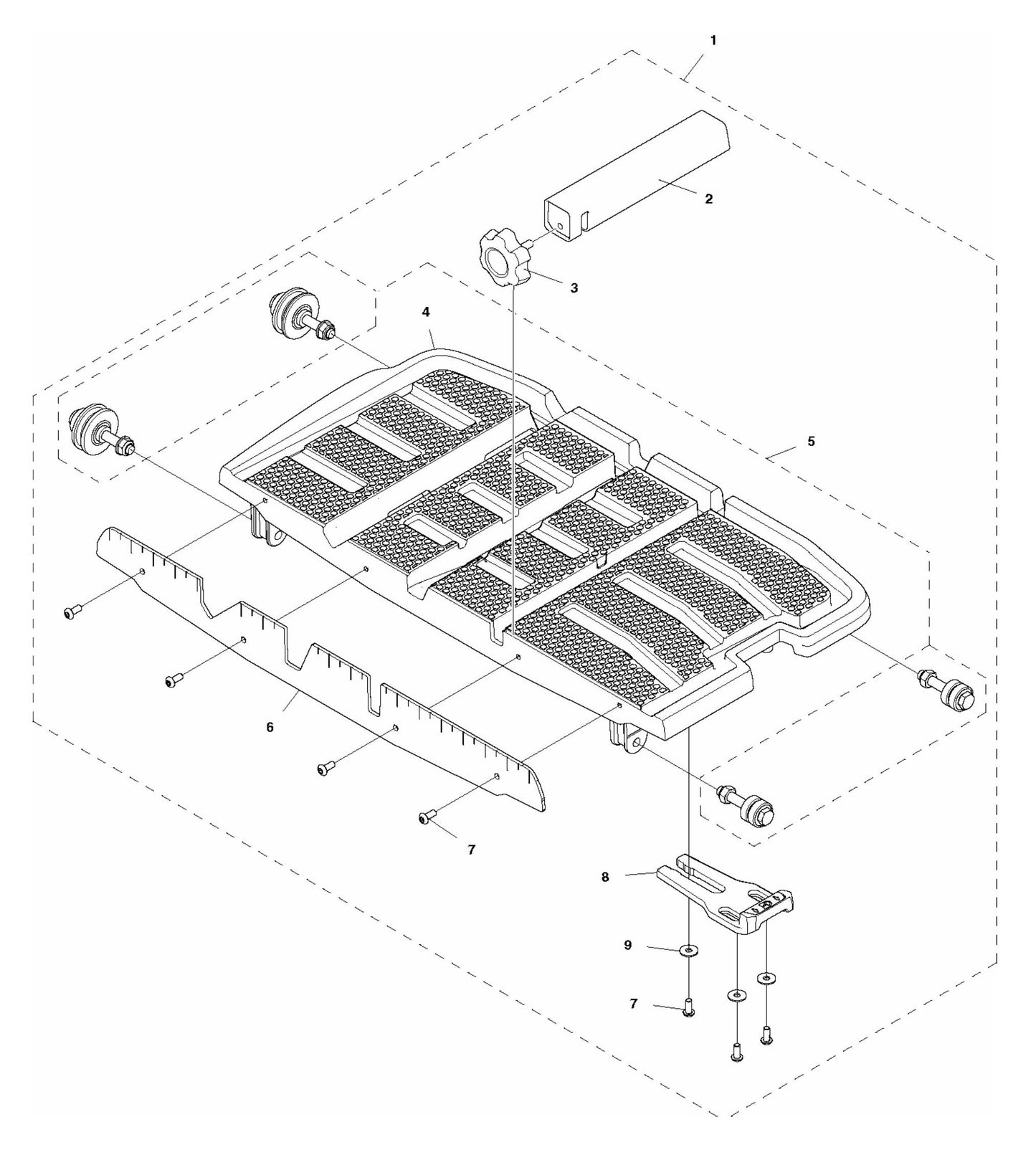 MS 360 Cart Assembly Parts