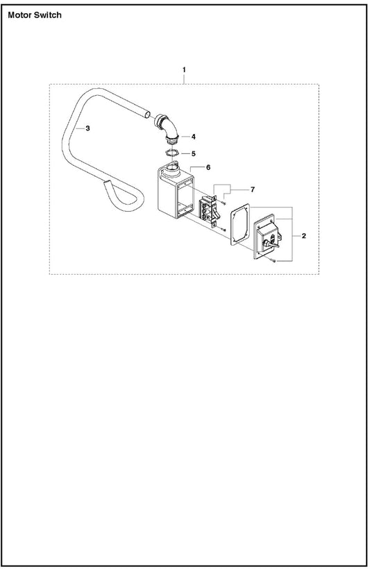 Motor Switch Parts For MS 355 By Husqvarna