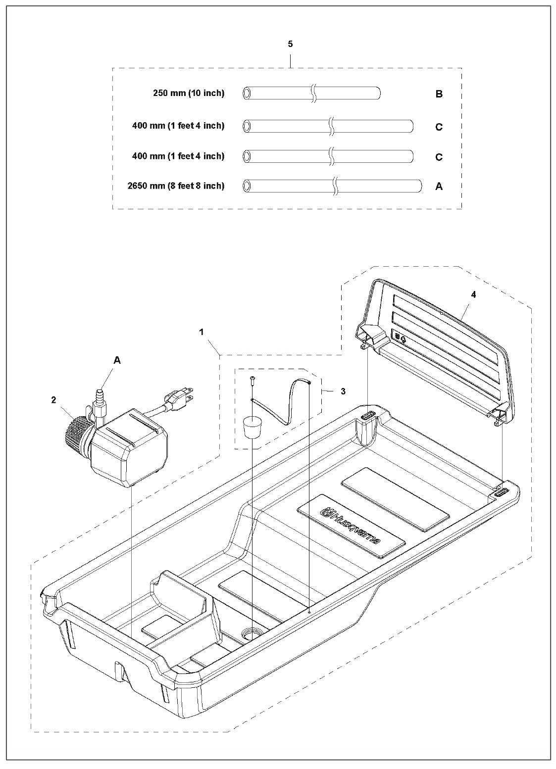Image 1 Parts For MS 360 By Husqvarna