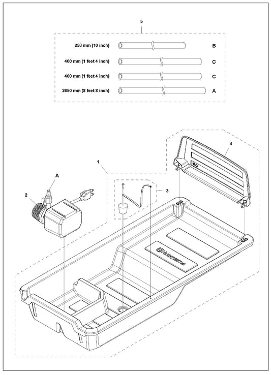 Image 1 Parts For MS 360 By Husqvarna