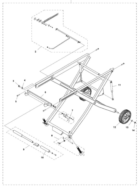 Image 2 Parts For MS 360 By Husqvarna