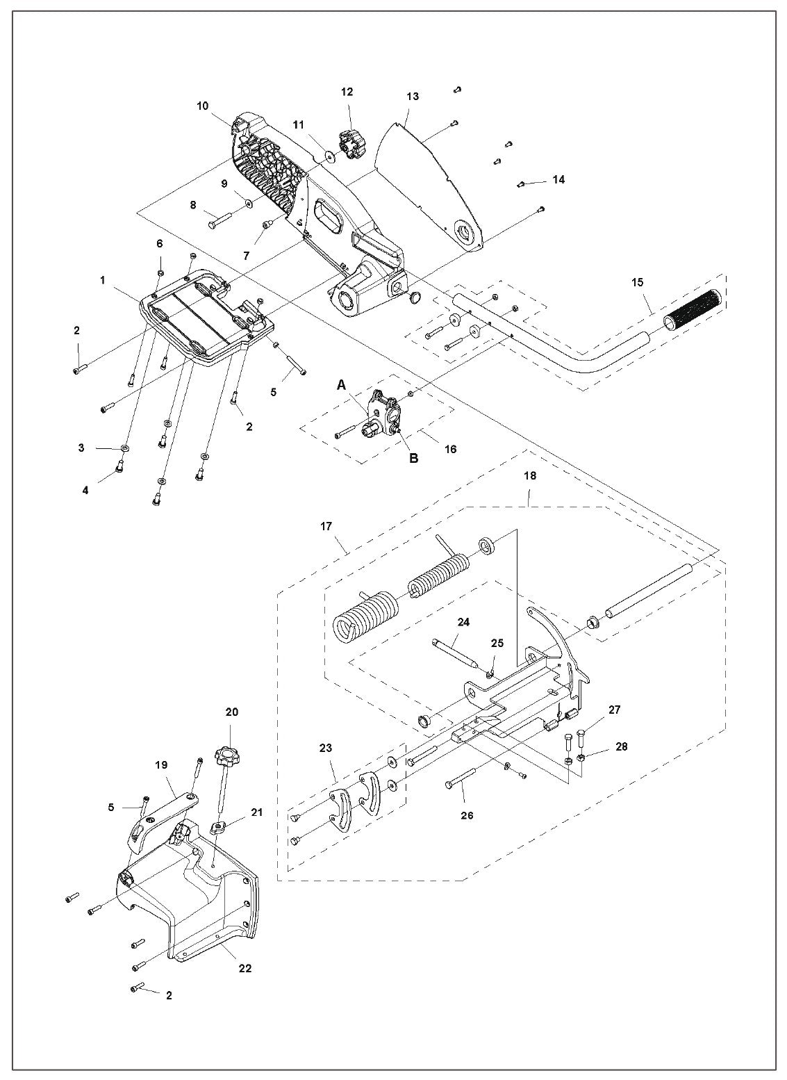 Image 6 Parts For MS 360 By Husqvarna