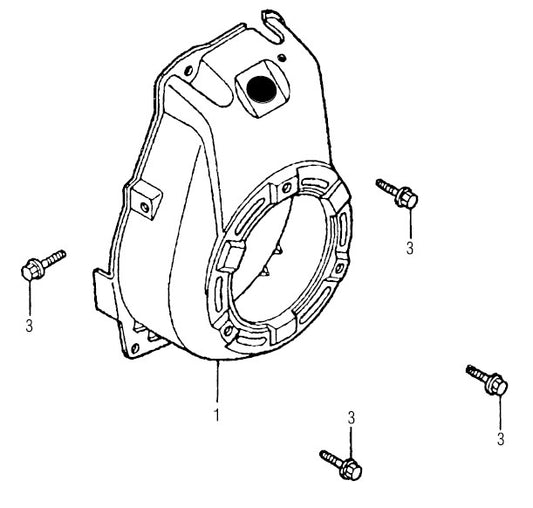 MTX60HD Fan Cover Assy.