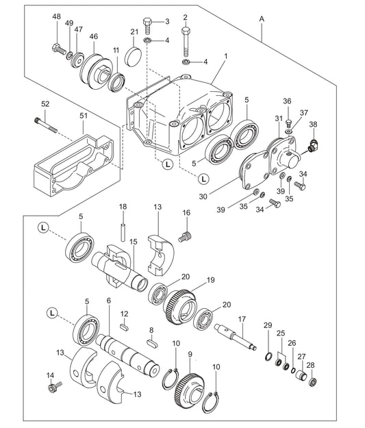 MVH206D Vibrator Assembly Parts