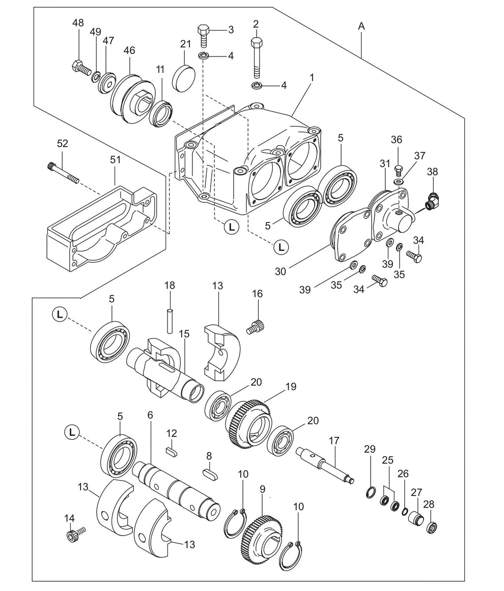 MVH206D Vibrator Assembly Parts