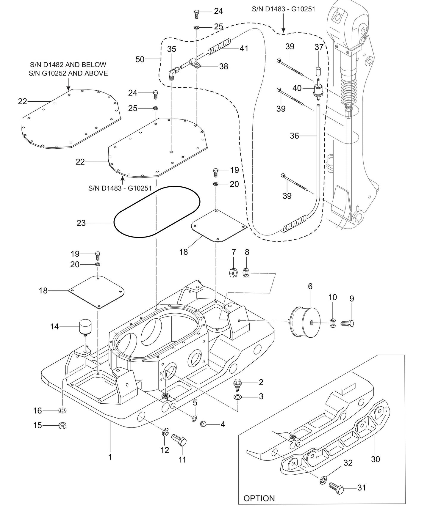 MVH308DZ Vibrating Plate Assembly