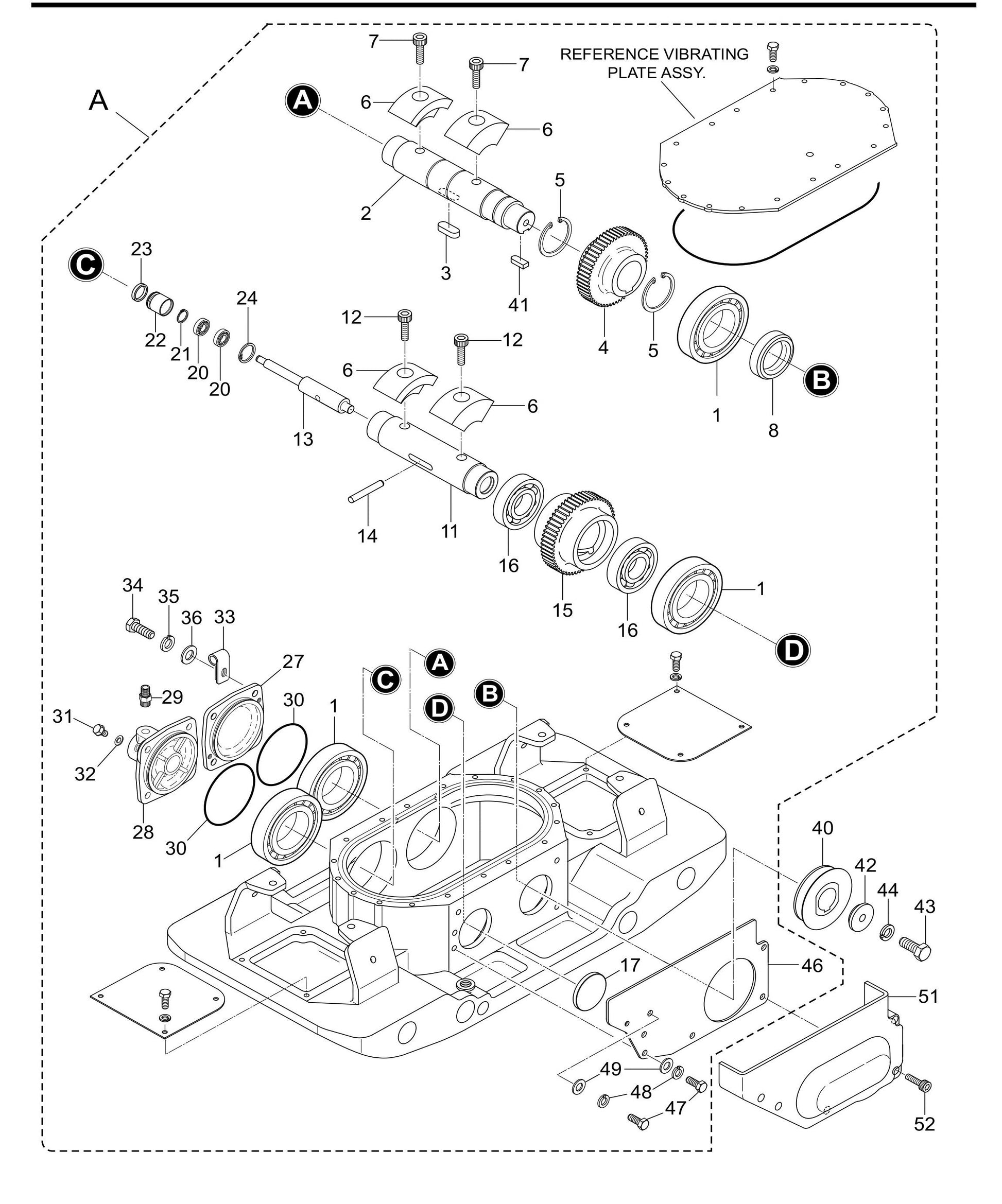 MVH308GH Vibrator Assembly Parts