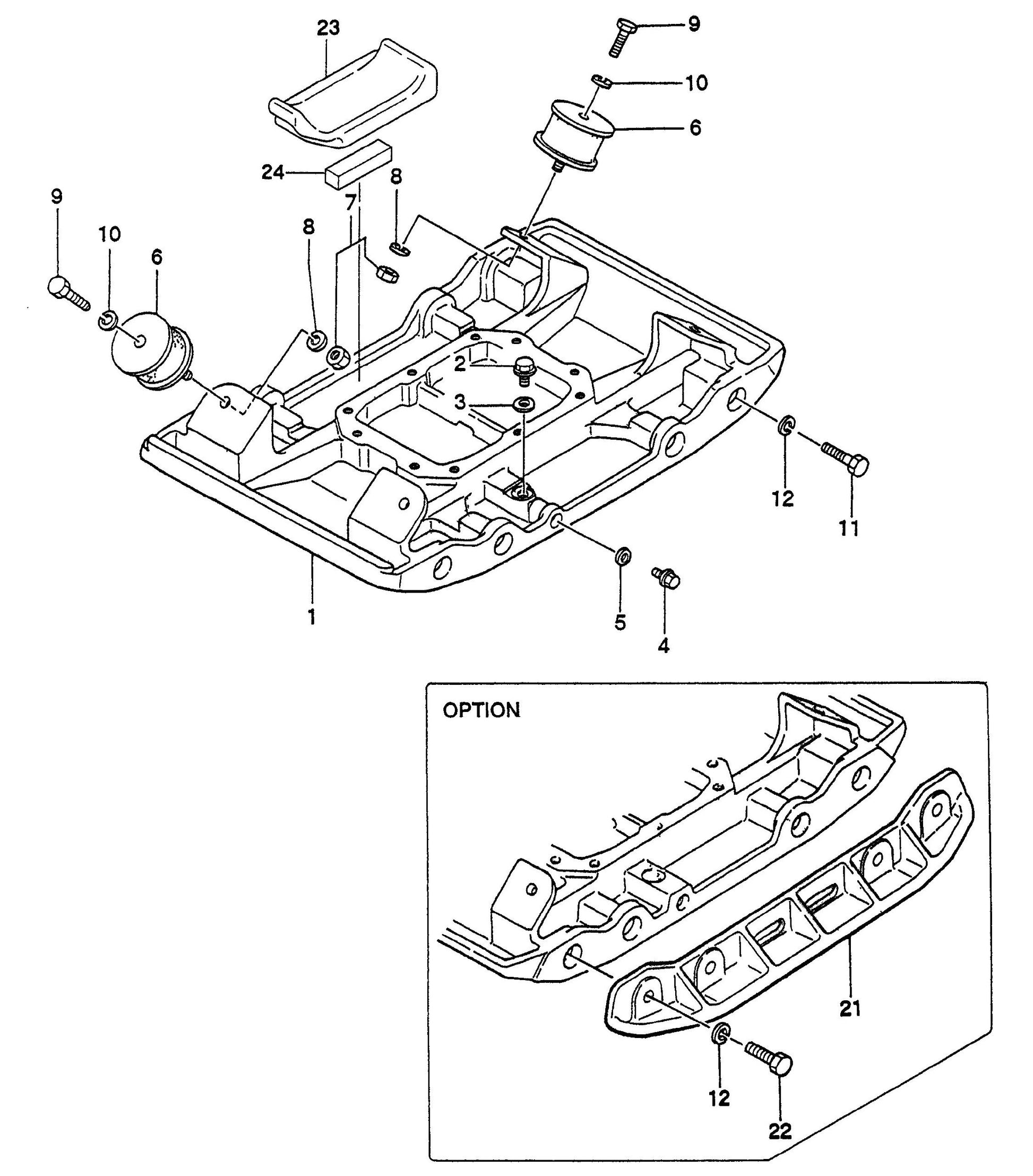 MVH402GHB Vibrating Plate Assembly Parts