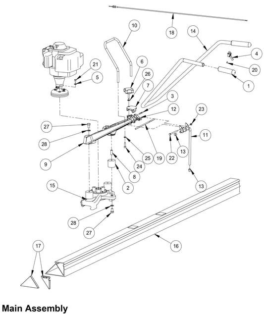 WS500H Main Assembly Parts By MBW