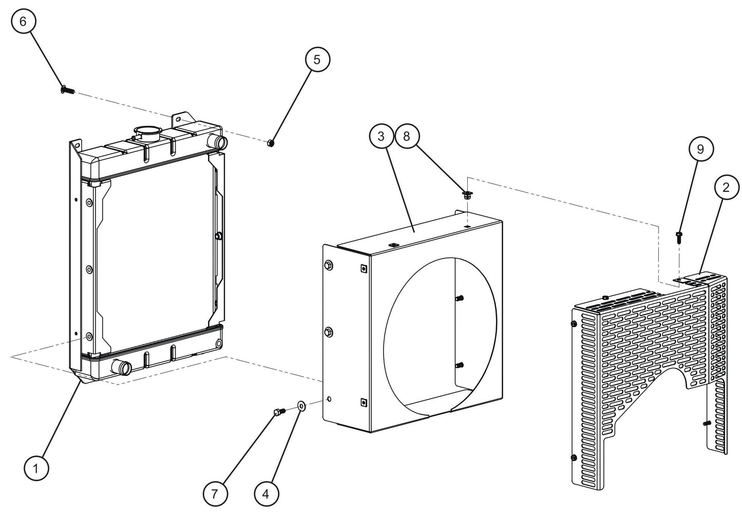 Maxi-Lite (SN 11-001672 to 11-999999) CAT C1.1 Engine Assembly Group (5 of 6) Parts by Allmand