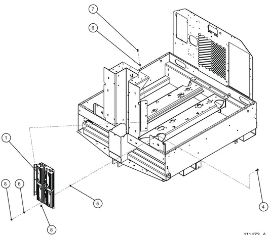 V-Series Maxi-Lite II Conssin LED 4 Driver Install Group Assembly Parts By Allmand