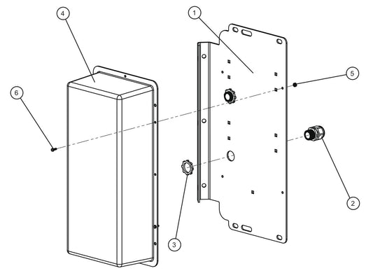 LD Series Maxi-Lite II-Non Ballast Assembly Parts By Allmand