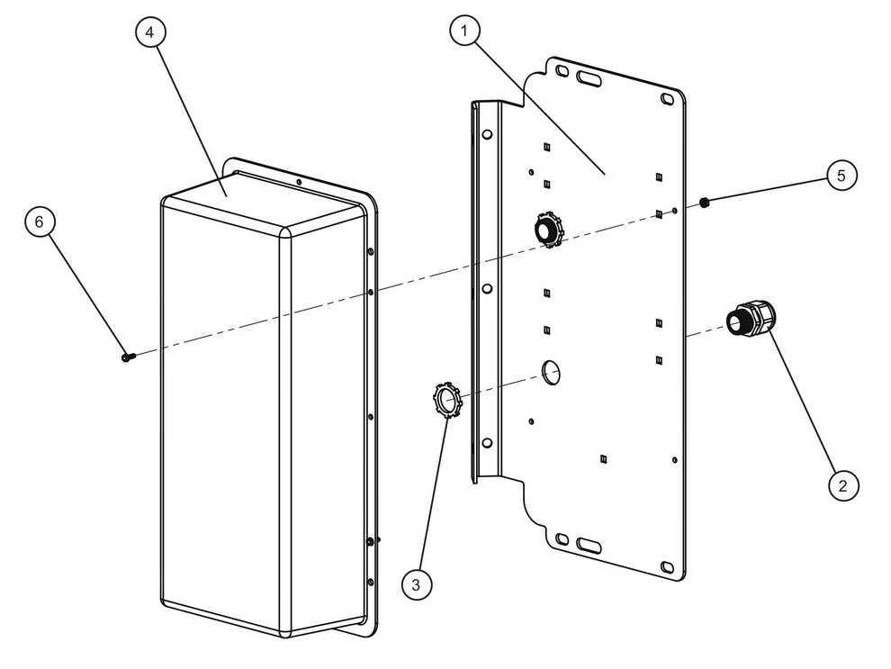 V-Series Maxi-Lite II Non Ballast Assembly Parts By Allmand