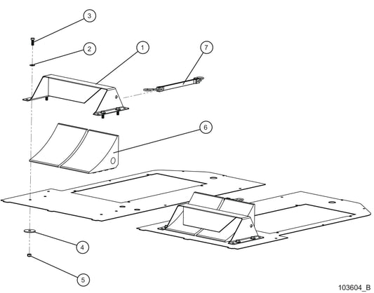 LD Series Maxi-Lite II-Wheel Chock Block Assembly Parts By Allmand