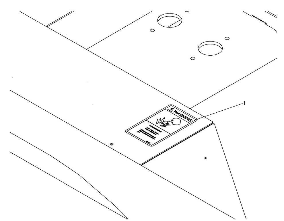 V-Series Maxi-Lite 15-20KW-Decal Placement Assembly-1 Parts By Allmand