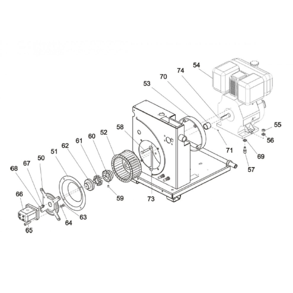 LP 9-20 DL Motor and Pump
