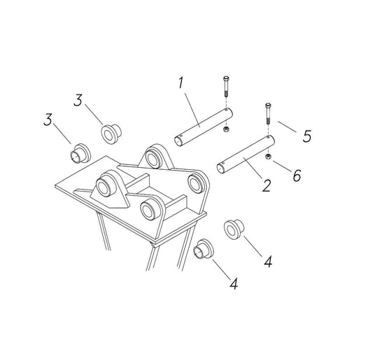 Mounting Kit Parts For CW 24 III By FRD