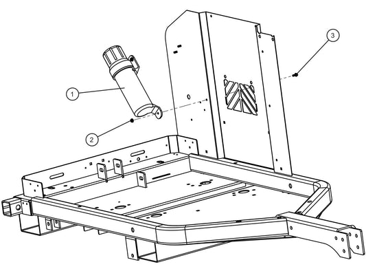 GR Series 6kW Night-Lite - Manual Canister Assembly Parts By Allmand