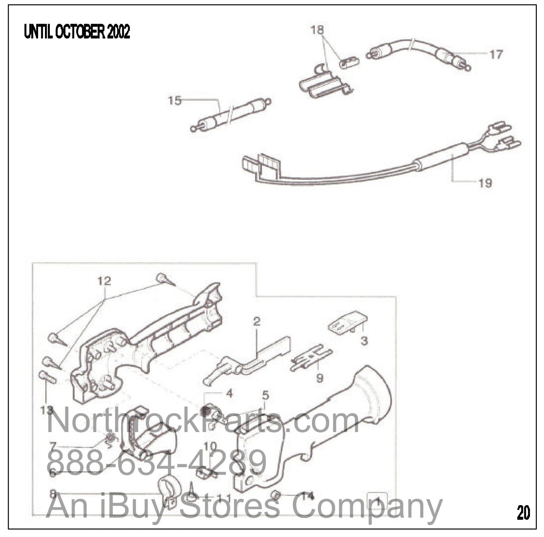PRO50 2-Stroke Handle Assembly-1 Parts