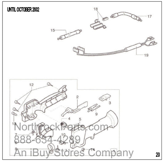 PRO50 2-Stroke Handle Assembly-1 Parts