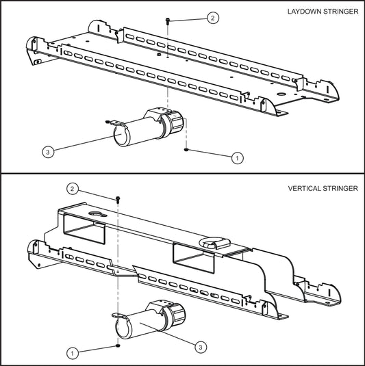 LD Series Night-Lite Pro II Manual Canister Assembly Parts By Allmand
