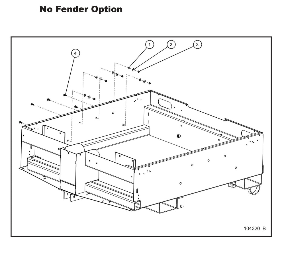 No Fender Option Parts By Allmand