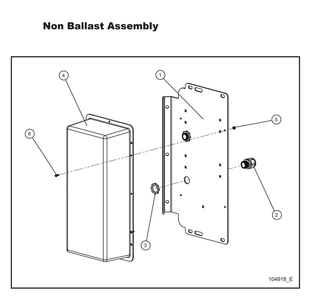 Non Ballast Assembly Parts By allmand