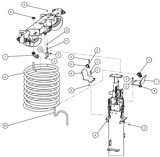 CE V-Series Night Lite Pro II Nycoil Cord Parts By Allmand