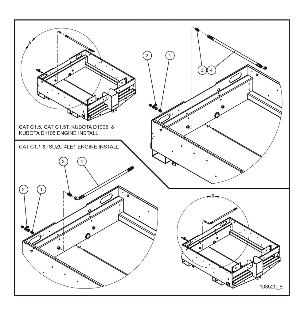 Oil Drain Parts By Allmand