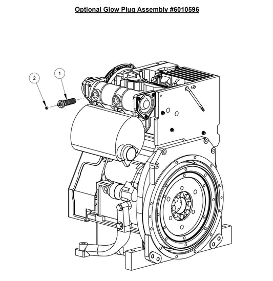 CC3728 Optional Glow Plug Assembly