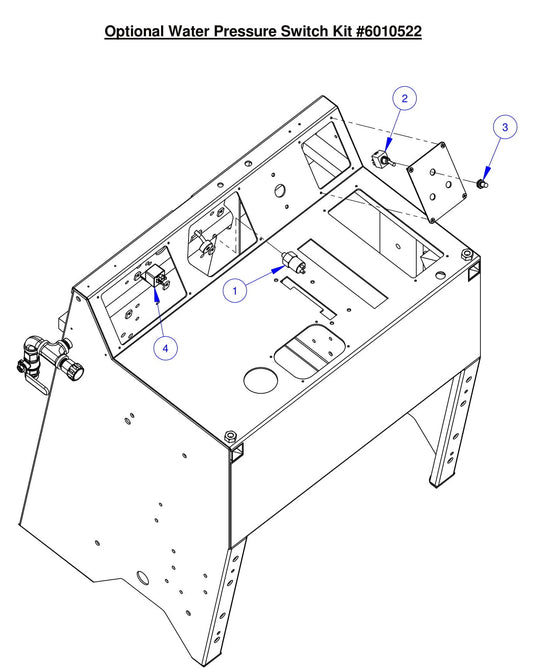 CC6561/CC6561-3/CC6571/CC6571-3 Optional Water Safety Switch Assembly