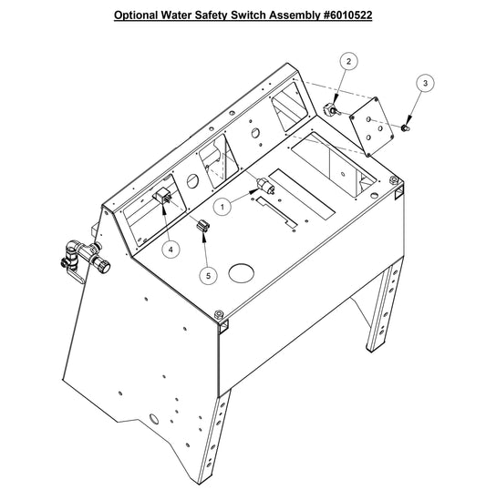 CC6566-3 Optional Water Safety Switch Assembly