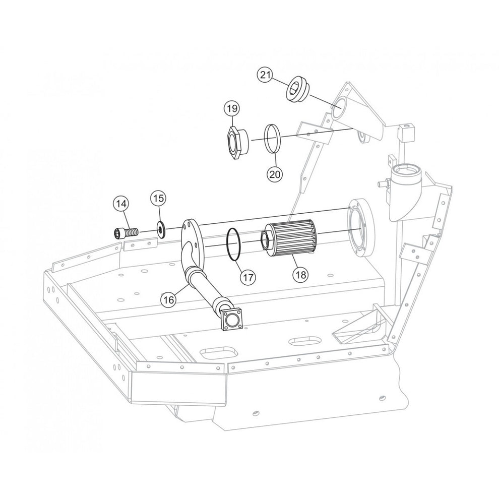 P33/24 HHM-HHMR — Suction  Filter Assembly Parts By Multiquip