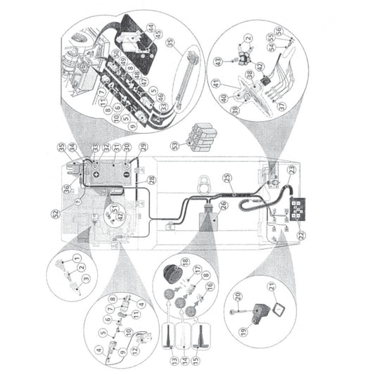 P33/24 HHMR — Wiring Harness  Assembly ( Tethered Operation) Parts By Multiquip