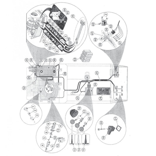 P33/24 HHMR —Wiring Harness Assembly (Wireless Operation) Parts By Multiquip