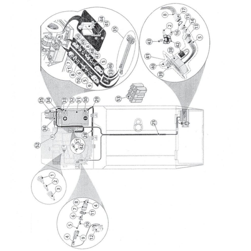 P33/24 HHM — Wiring Harness Assembly Parts By Multiquip