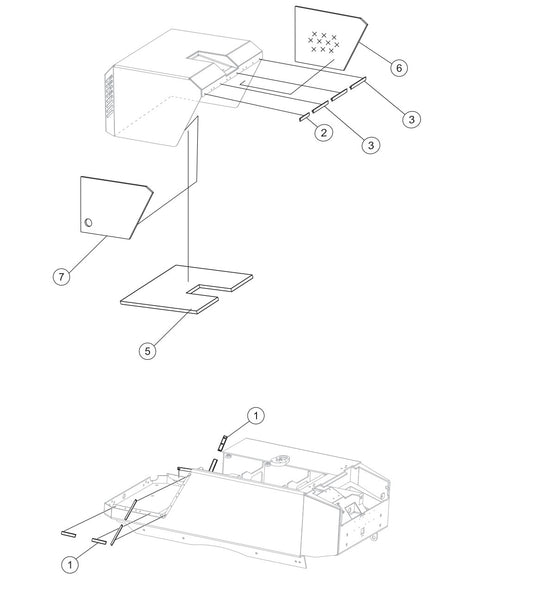 P33/24 FR FC FCR — Insulating Board Assembly Parts By Multiquip